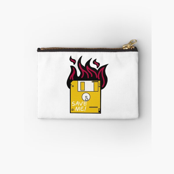 Item preview, Save Me! Retro Burning Floppy Disk designed and sold by Oddthentic.