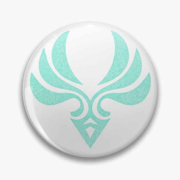 Item preview, Anemo Pattern Inspired by Genshin Impact | Elemental Wind Symbol designed and sold by Md_Openworld.