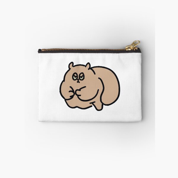 Item preview, Grumpy Chubby Hamster Cute Doodle designed and sold by Mystic & Celestial Art.