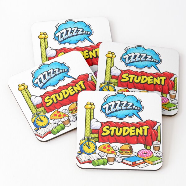 Item preview, Student Life: The Art of Oversleeping designed and sold by Yesmalady.