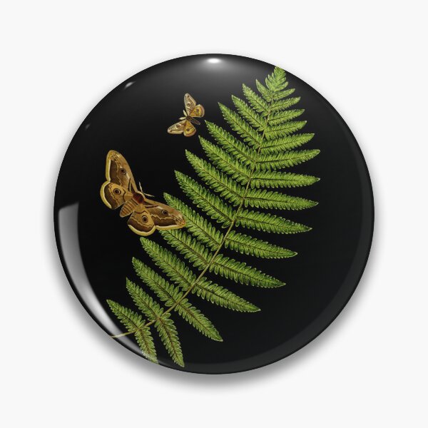 Item preview, Moth and fern designed and sold by FlowaDesign.