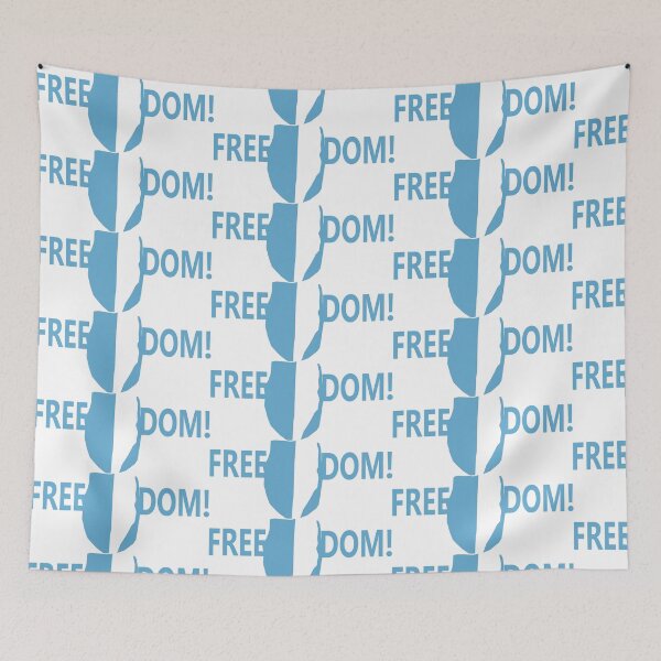 Item preview, Freedom! First Scottish War Blue Paint  designed and sold by Rolographics1.