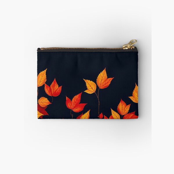 Item preview, Autumn Red Leaves Bottom Border Frame — Moody Fall Foliage Dark Background designed and sold by LYAN-STORE.