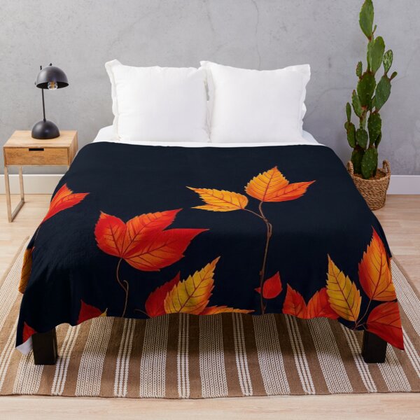Item preview, Autumn Red Leaves Bottom Border Frame — Moody Fall Foliage Dark Background designed and sold by LYAN-STORE.