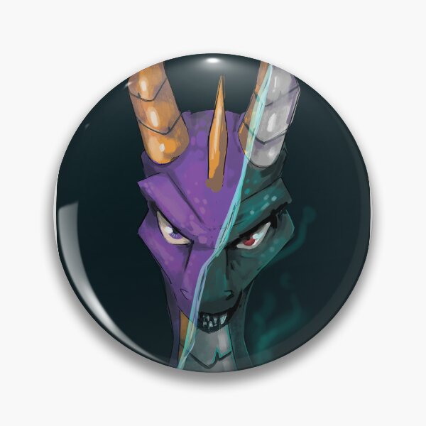 Item preview, Spyro / Dark Spyro Transformation Illustration designed and sold by NaMoogle.