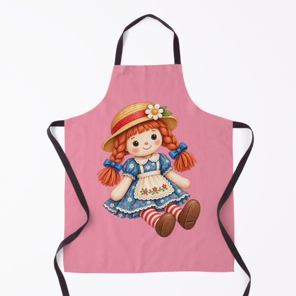 Item preview, Charming Vintage Rag Doll designed and sold by JessouArt.