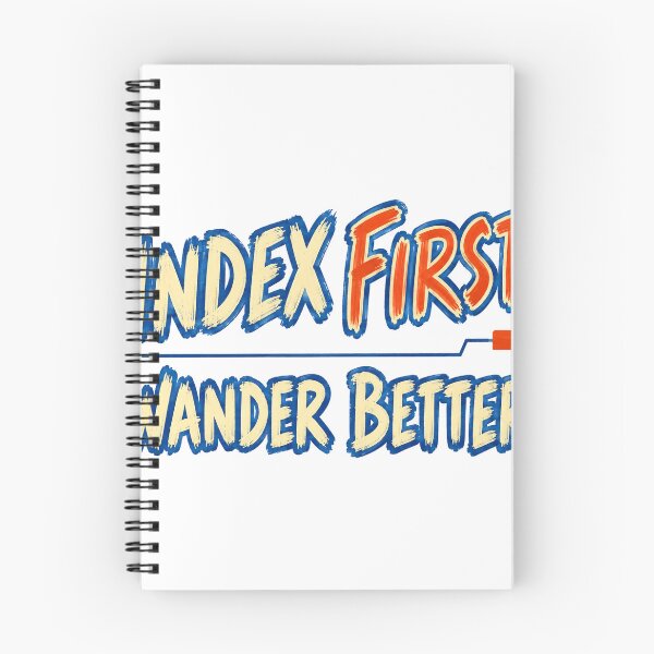 Item preview, Index First Wander Better designed and sold by aihrgdesign.