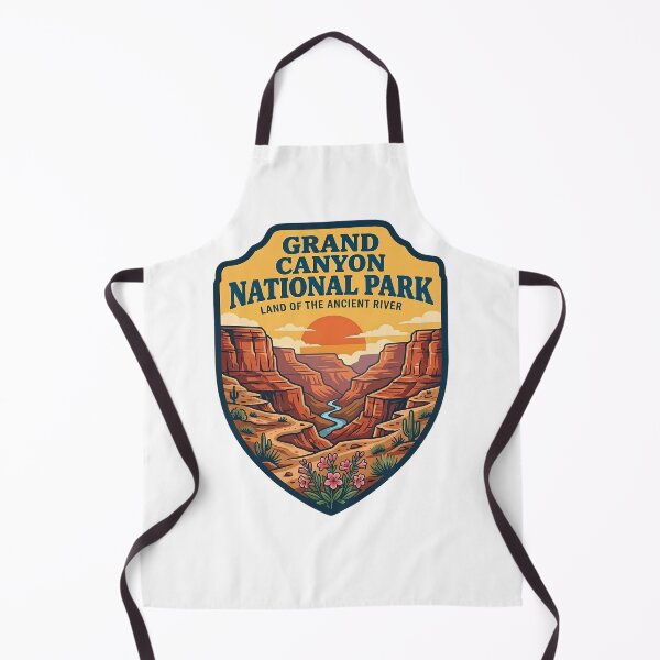 Item preview, Grand Canyon National Park Vintage Shield Colorado River Hiking designed and sold by LittleArij.