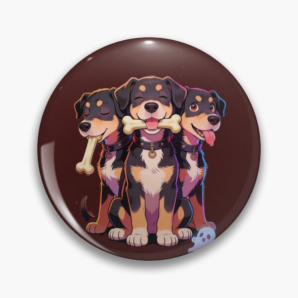 Item preview, Cerberus Underworld Best Boy Three Headed Puppy designed and sold by GodsMonsterss.