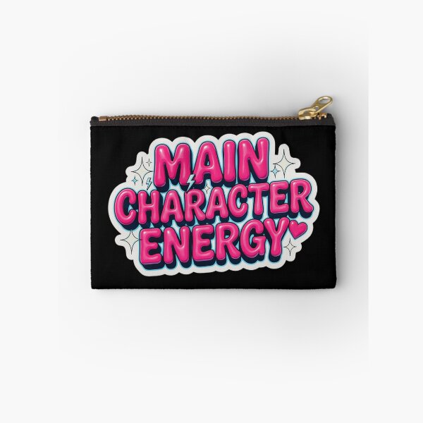 Item preview,  Main Character Energy Y2K Bubble Letter Sticker designed and sold by Barkashow.
