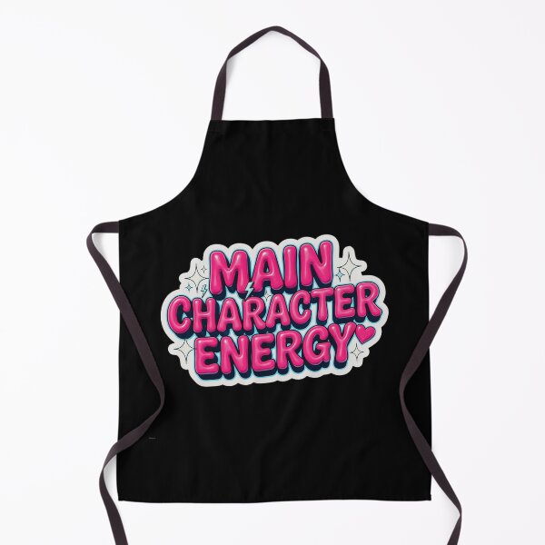 Item preview, Main Character Energy Y2K Bubble Letter Sticker designed and sold by Barkashow.