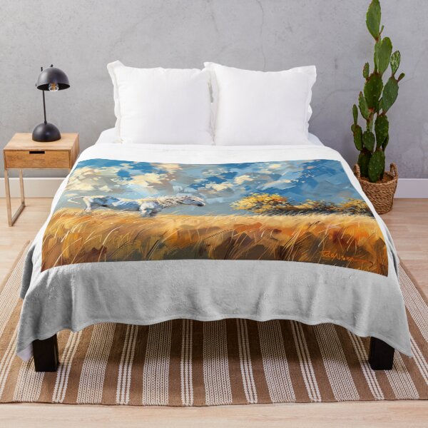 Item preview, Majestic White Horse Open Landscape designed and sold by True-Essence.