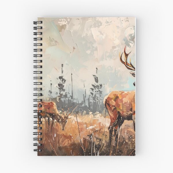 Item preview, Majestic Deer Winter Forest Landscape designed and sold by True-Essence.