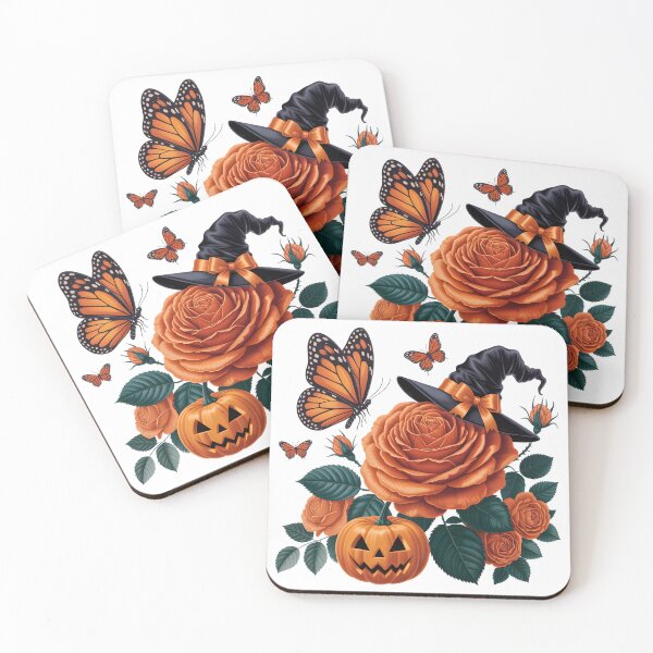 Item preview, Halloween Butterfly and Rose Composition designed and sold by jkrphoto.