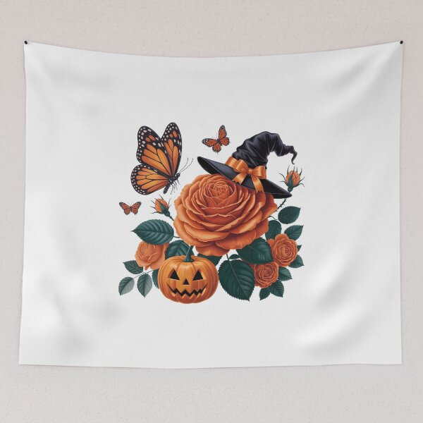 Item preview, Halloween Butterfly and Rose Composition designed and sold by jkrphoto.