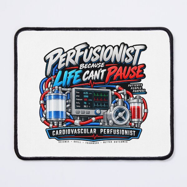 Item preview, Perfusionist Because Life Can’t Pause designed and sold by amndro.