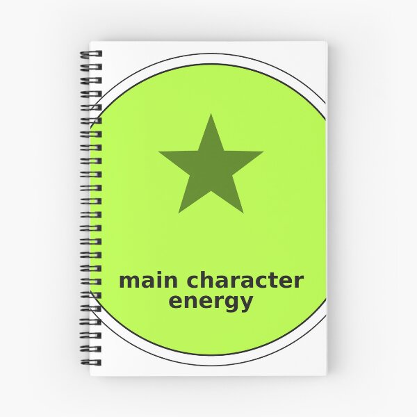 Item preview, Main Character Energy designed and sold by shibu10imm.