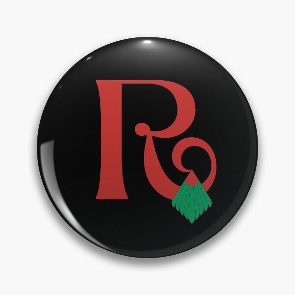 Item preview, Letter R Monogram Vintage Decorative - Christmas Holiday Swirl Initial Print designed and sold by Rehnair.