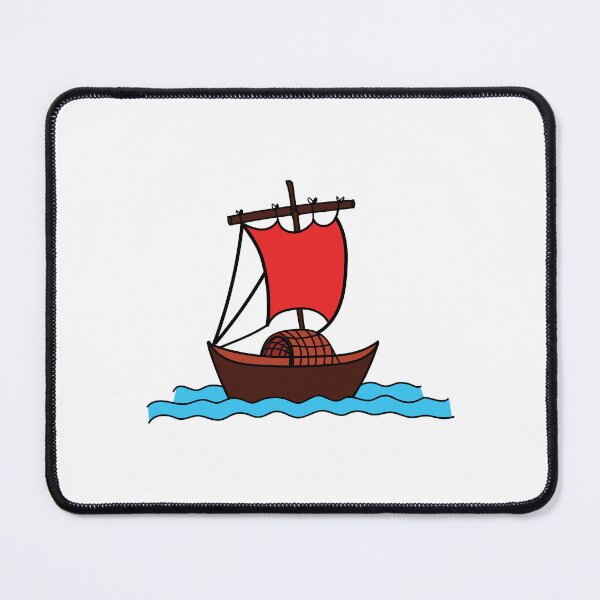 Item preview, Red Sail Wooden Boat designed and sold by Elkurisko.