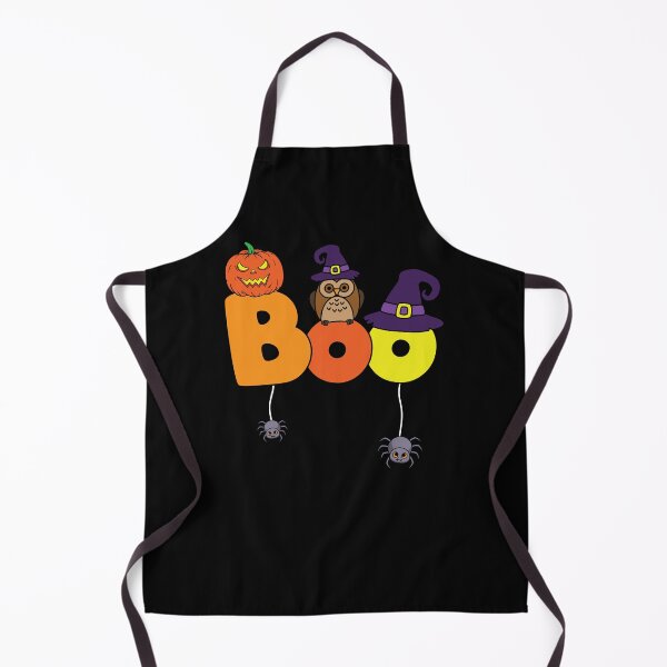 Item preview, Halloween BOO Pumpkin Owl Witch Typography designed and sold by Uglyandcute.