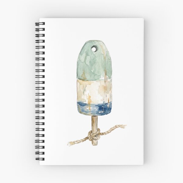 Item preview, Light Blue and Teal Lobster Buoy Watercolor designed and sold by katelizspra.