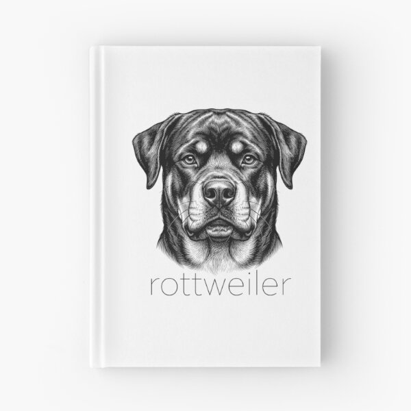 Item preview, Rottweiler Portrait Illustration designed and sold by SUP-R-Ts.