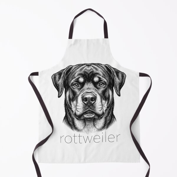 Item preview, Rottweiler Portrait Illustration designed and sold by SUP-R-Ts.