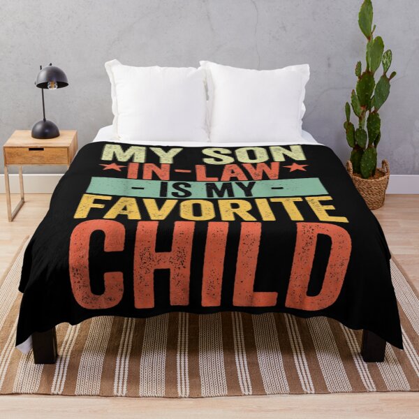 Item preview, Vintage My Son In Law Is My Favorite Child Funny Retro designed and sold by popfleurs.