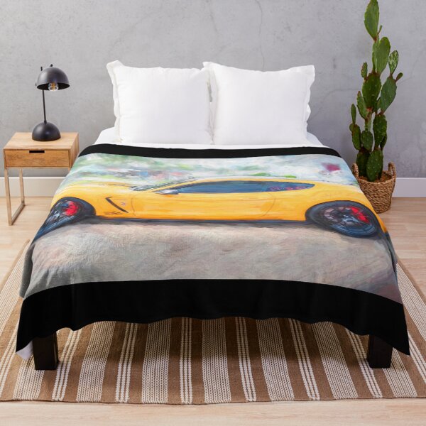 Item preview, 2020 Ford Shelby Mustang GT350 Twister Orange Muscle Car 3/4 Profile Art designed and sold by RichFrancoCars.
