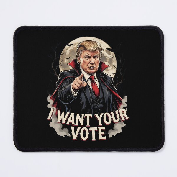 Item preview, Sinister Trump Vampire I Want Your Vote Scary Spooky Halloween designed and sold by Fitswear.