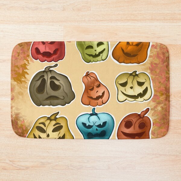 Item preview, Spooky Halloween Pumpkin Sticker Pack — Colorful Jack O Lantern Characters designed and sold by LYAN-STORE.