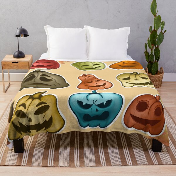 Item preview, Spooky Halloween Pumpkin Sticker Pack — Colorful Jack O Lantern Characters designed and sold by LYAN-STORE.