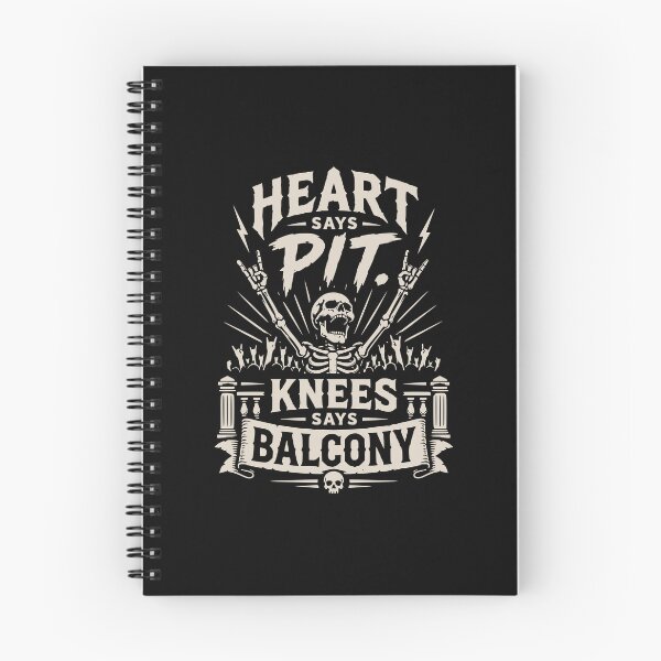Item preview, Heart Says Pit Knees Says Balcony concert humor designed and sold by FeverVoid.