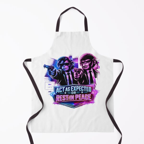 Item preview, Neon Cyberpunk Monkey Duo – Action Attitude Design designed and sold by Cabrasco.