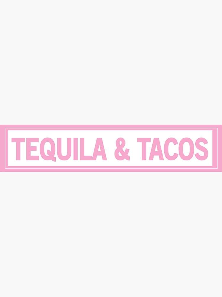 Thumbnail 3 of 3, Sticker, Tequila & Tacos designed and sold by shallynhatcher.