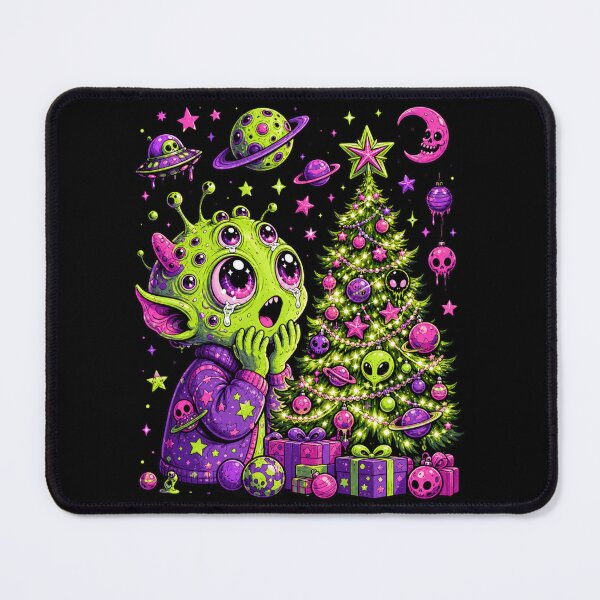 Item preview, Aliens First Christmas Funny Tee designed and sold by Design Vibras.