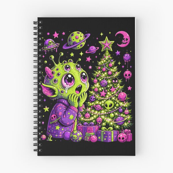 Item preview, Aliens First Christmas Funny Tee designed and sold by Design Vibras.