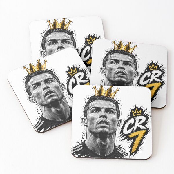 Item preview, Cristiano Ronaldo CR7 King Crown Football Legend Sticker designed and sold by PRIME4YOU.