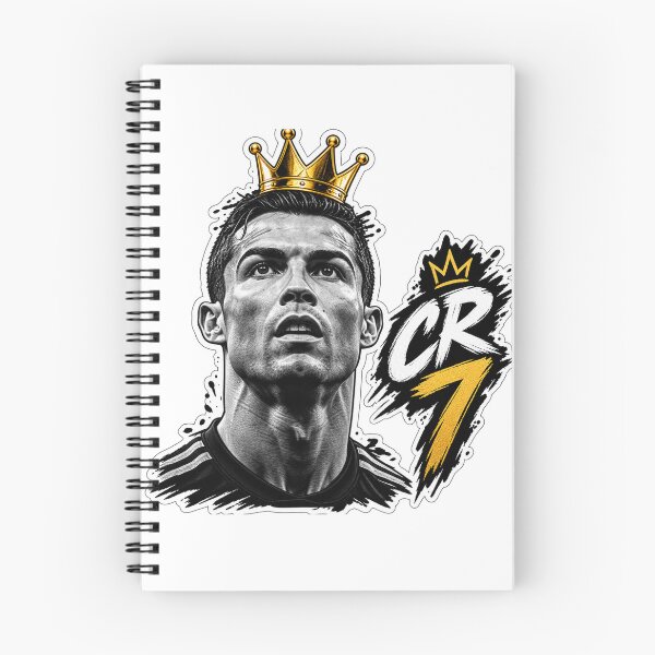 Item preview, Cristiano Ronaldo CR7 King Crown Football Legend Sticker designed and sold by PRIME4YOU.