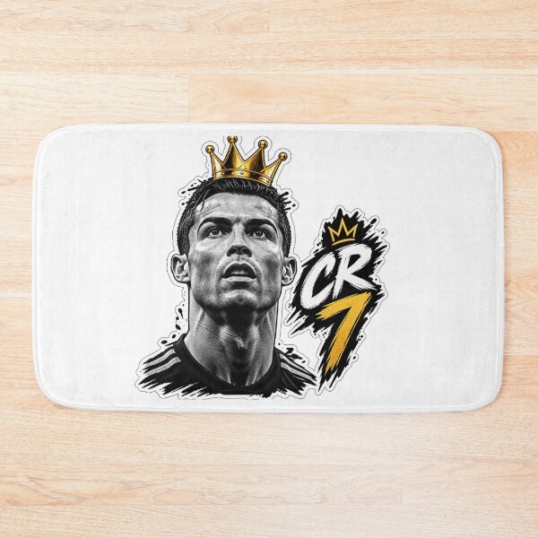 Item preview, Cristiano Ronaldo CR7 King Crown Football Legend Sticker designed and sold by PRIME4YOU.