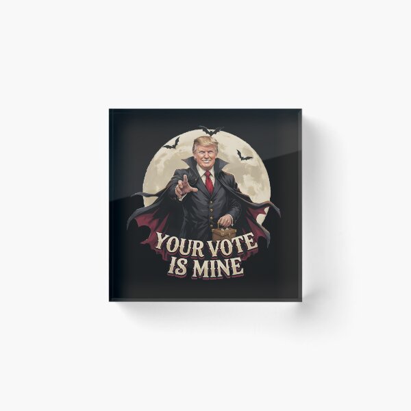 Item preview, Funny Vampire Trump Halloween Your Vote Is Mine designed and sold by Fitswear.