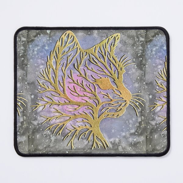 Item preview, Cosmic Golden Cat designed and sold by Kathryn Bullock.
