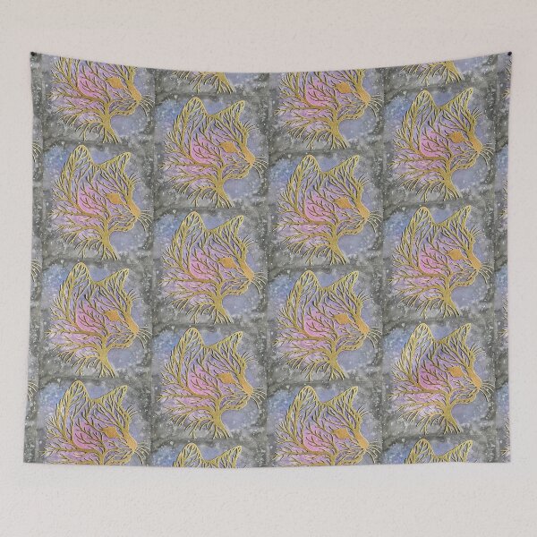 Item preview, Cosmic Golden Cat designed and sold by Kathryn Bullock.