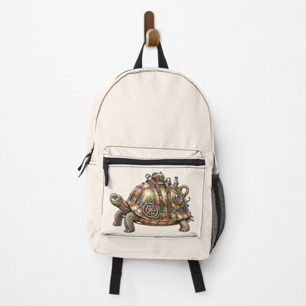 Item preview, Steampunk Turtle – Vintage Watercolor Mechanical Tortoise designed and sold by SweetLilith.