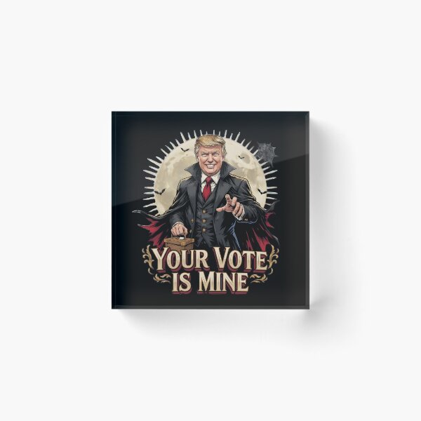Item preview, Your Vote Is Mine Trumpcula Vampire Trump Funny Halloween designed and sold by Fitswear.