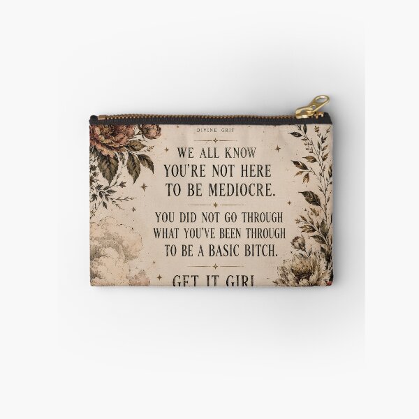 Item preview, Get It Girl Motivational Floral Art designed and sold by Sandy Beach Decor.