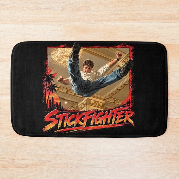 Item preview, STICKFIGHTER – 80s Retro Martial Arts Action Movie designed and sold by SvarunPogani.