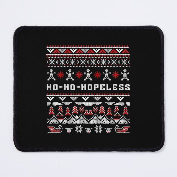 Item preview, HO-HO-HOPELESS Christmas Grinch Anti-Christmas Saying designed and sold by FeverVoid.