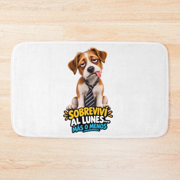 Item preview, Exhausted office dog with tie: I survived Monday, sort of designed and sold by LINSSEX Style • Urban & Sport Streetwear.