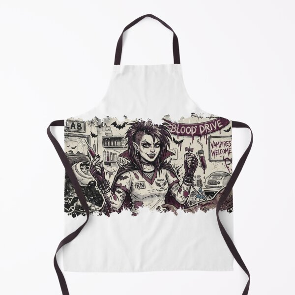 Item preview, Phlobotomist Lady Vampire Blood Work Halloween designed and sold by CLand1Nation.